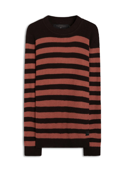 Tricot Ellus Cotton Like Infusion Stripe Cafe