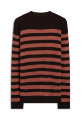 Tricot Ellus Cotton Like Infusion Stripe Cafe