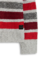 Tricot Ellus Flamê Stripes Vermelho