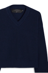 Tricot Ellus Like Neck Dark Navy