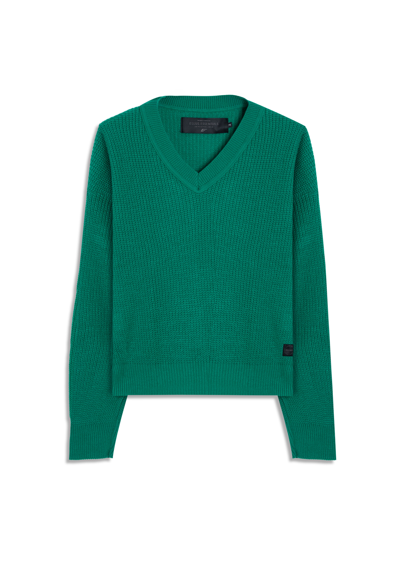 Tricot Ellus Like Neck Verde Bandeira