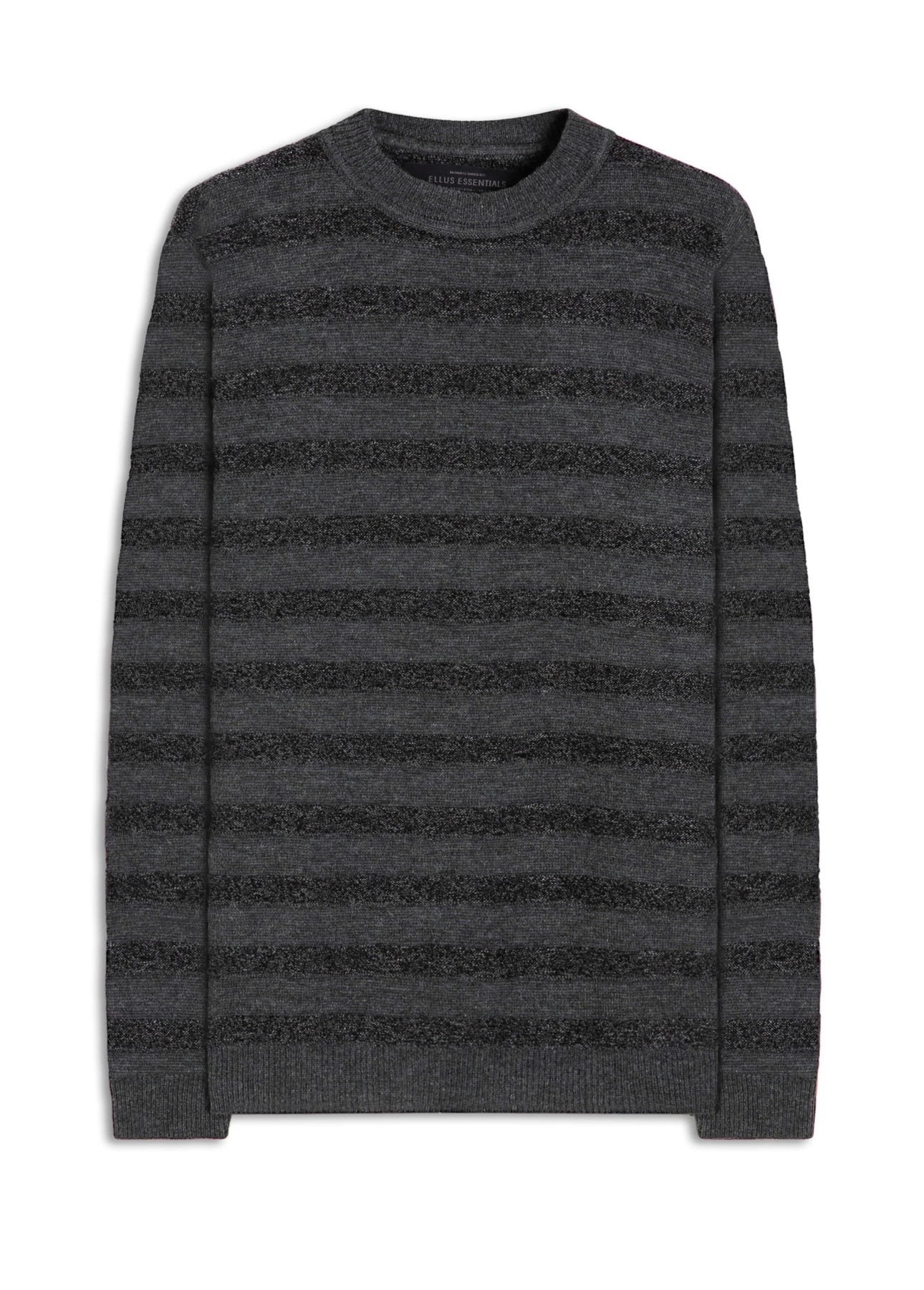 Tricot Ellus Linen Like Flamme Stripes Cinza