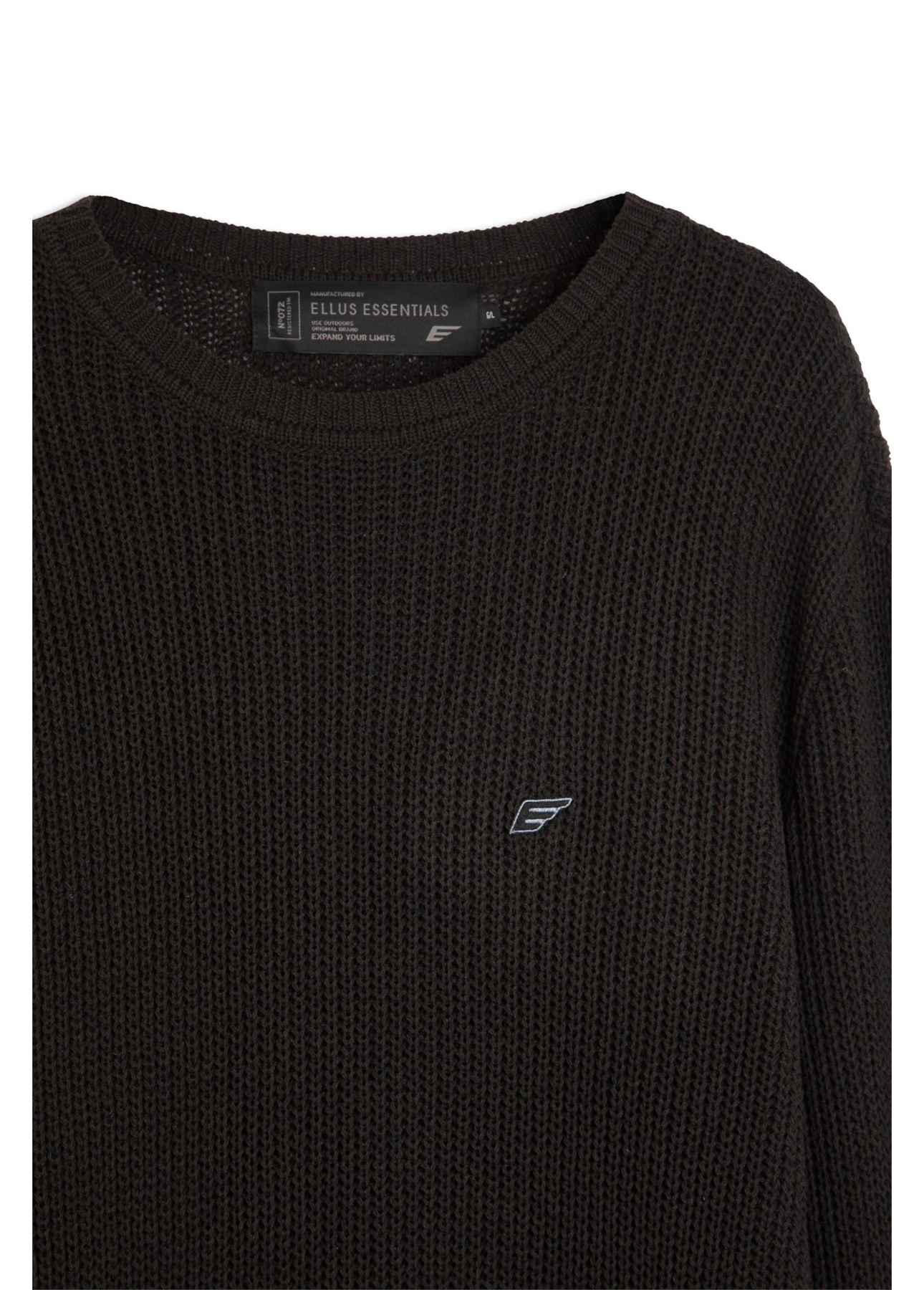 Tricot Ellus Melangie Cafe