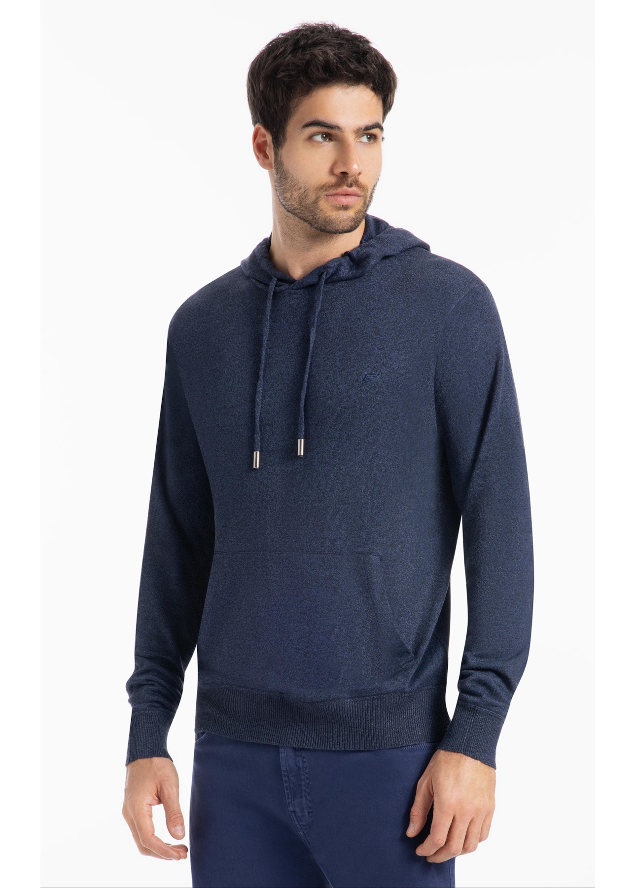 Tricot Ellus Poly Hood Dark Navy