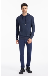 Tricot Ellus Poly Hood Dark Navy