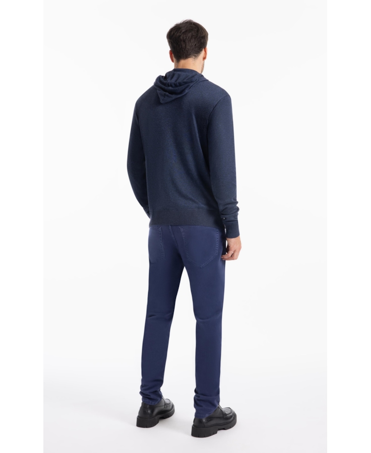 Tricot Ellus Poly Hood Dark Navy