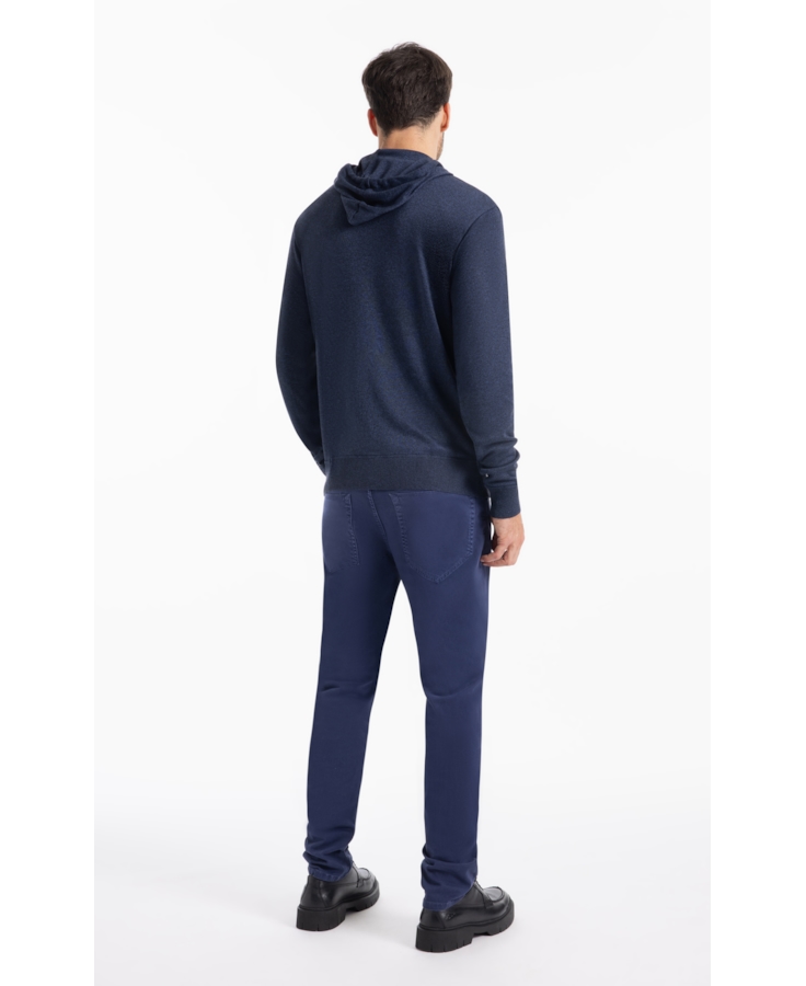 Tricot Ellus Poly Hood Dark Navy