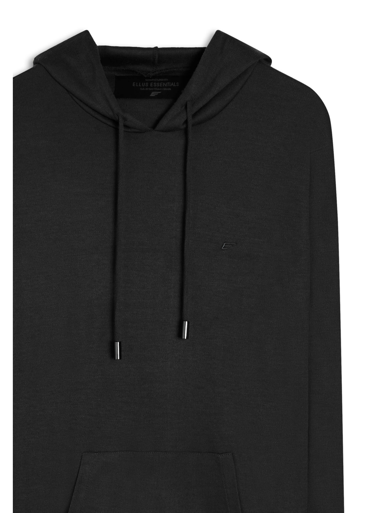 Tricot Ellus Poly Hood Preto