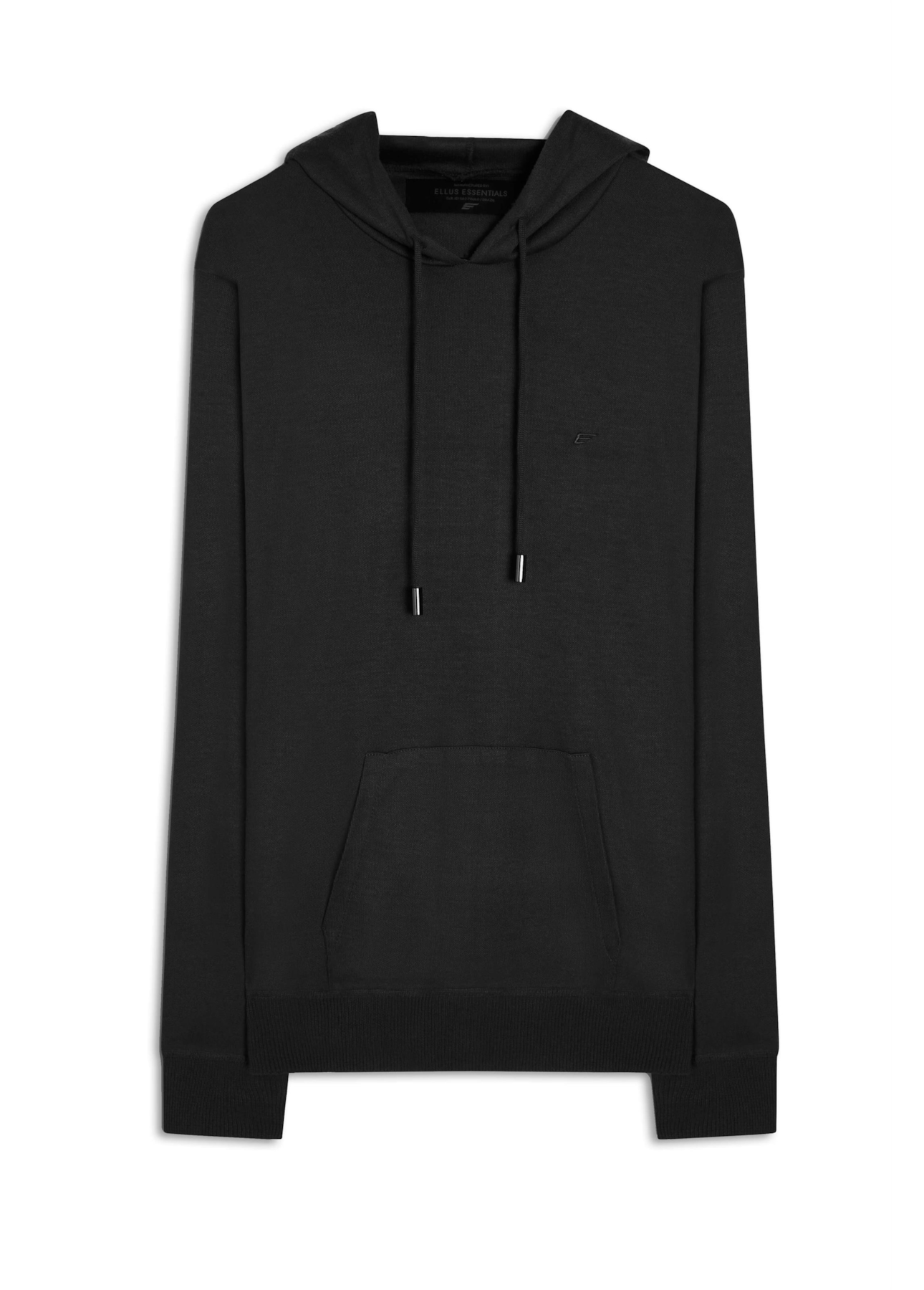 Tricot Ellus Poly Hood Preto