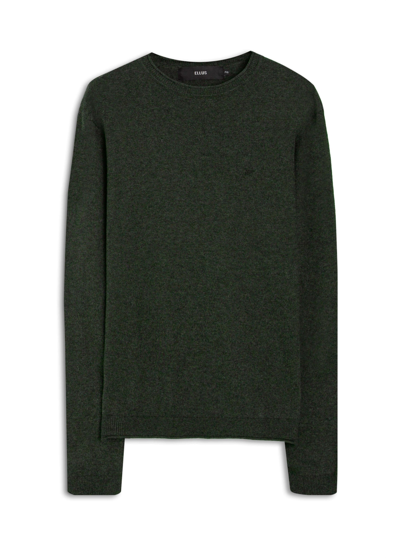 Tricot Ellus Sweater Verde Militar Mescla