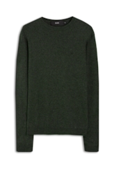 Tricot Ellus Sweater Verde Militar Mescla