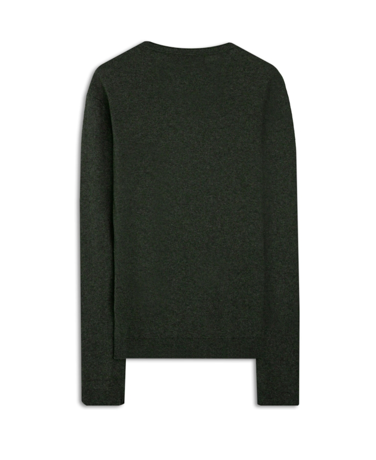 Tricot Ellus Sweater Verde Militar Mescla