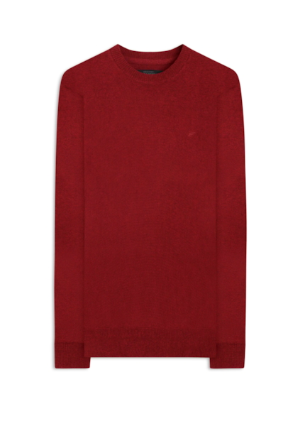 Tricot Ellus Sweater Vinho