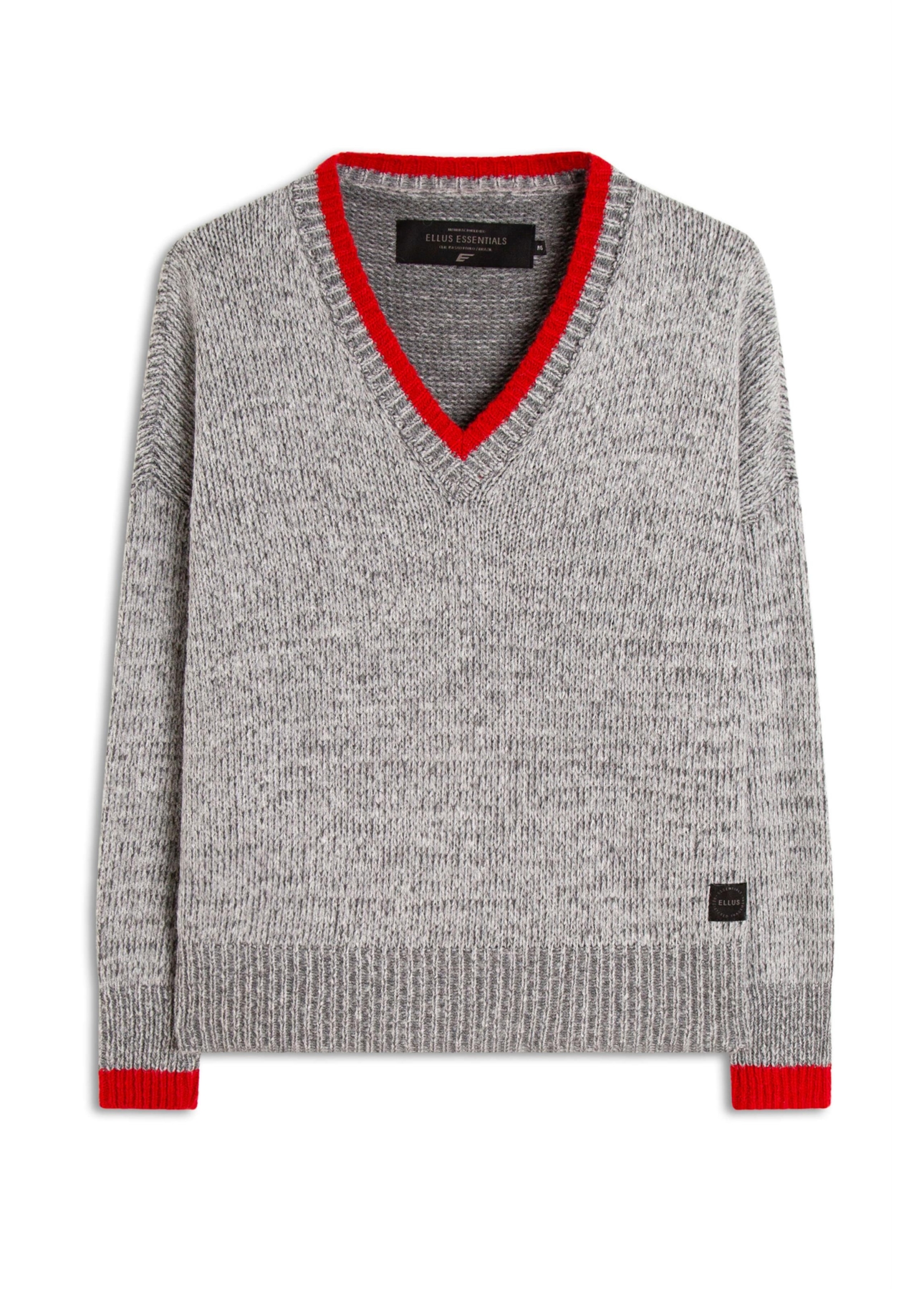 Tricot Ellus Wool Like Blend Cinza Mescla