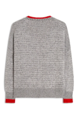 Tricot Ellus Wool Like Blend Cinza Mescla