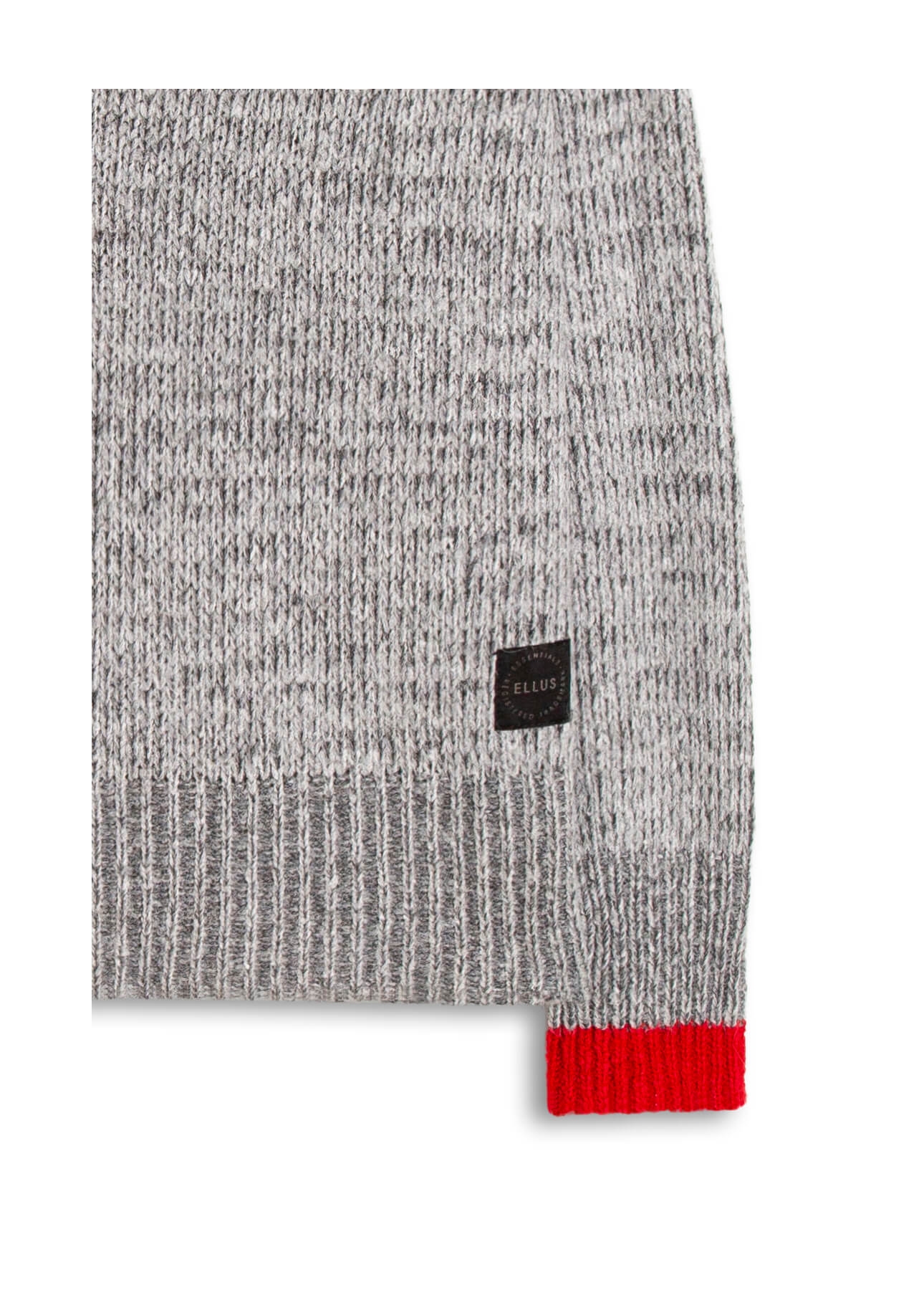 Tricot Ellus Wool Like Blend Cinza Mescla