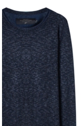 Tricot Flamme Unfinished Azul Jeans