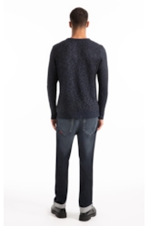 Tricot Flamme Unfinished Azul Jeans