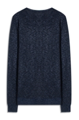 Tricot Flamme Unfinished Azul Jeans