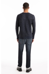 Tricot Flamme Unfinished Azul Jeans