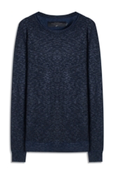 Tricot Flamme Unfinished Azul Jeans