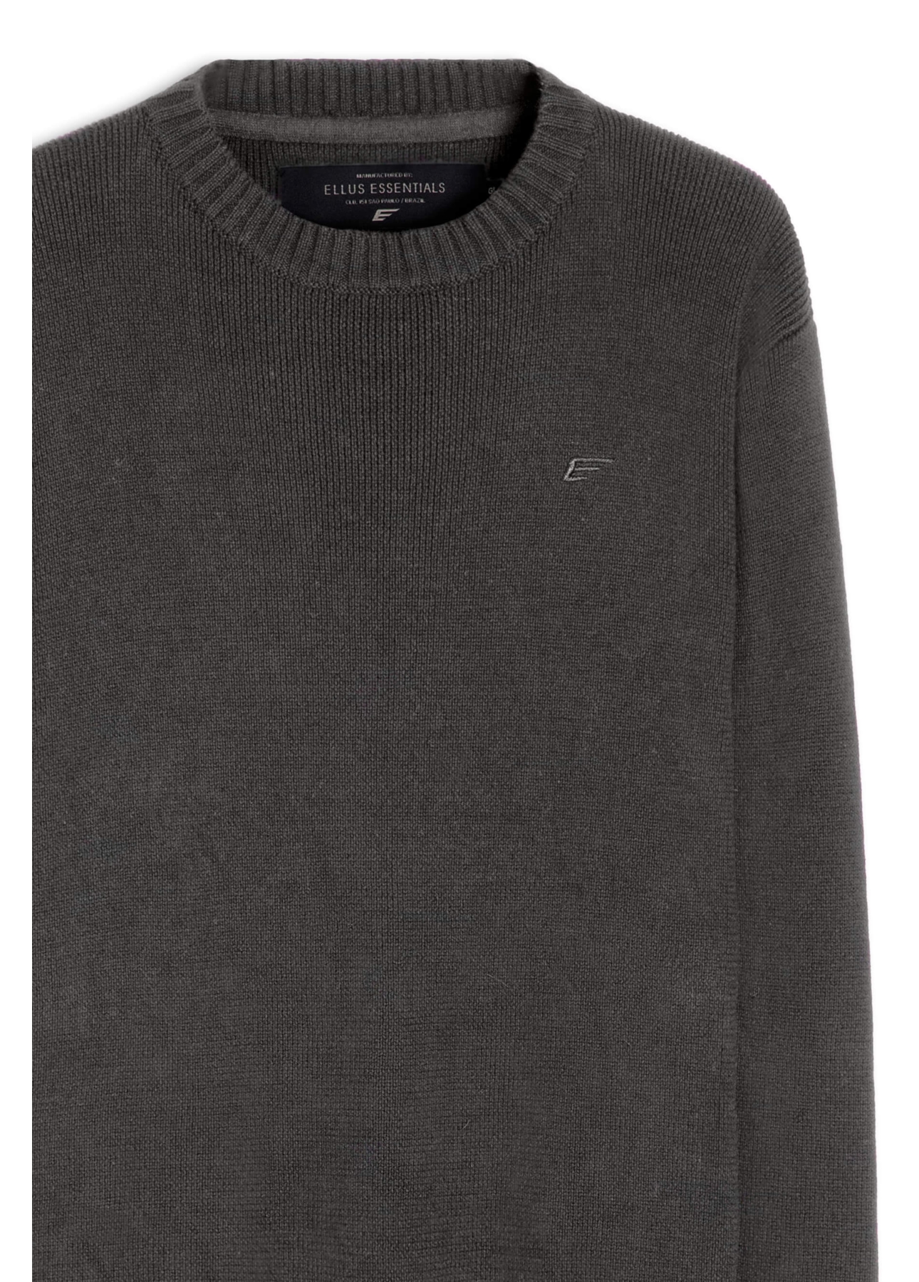 Tricot Heavy Sweater Cinza