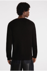 Tricot Heavy Sweater Preto