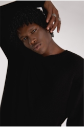 Tricot Heavy Sweater Preto