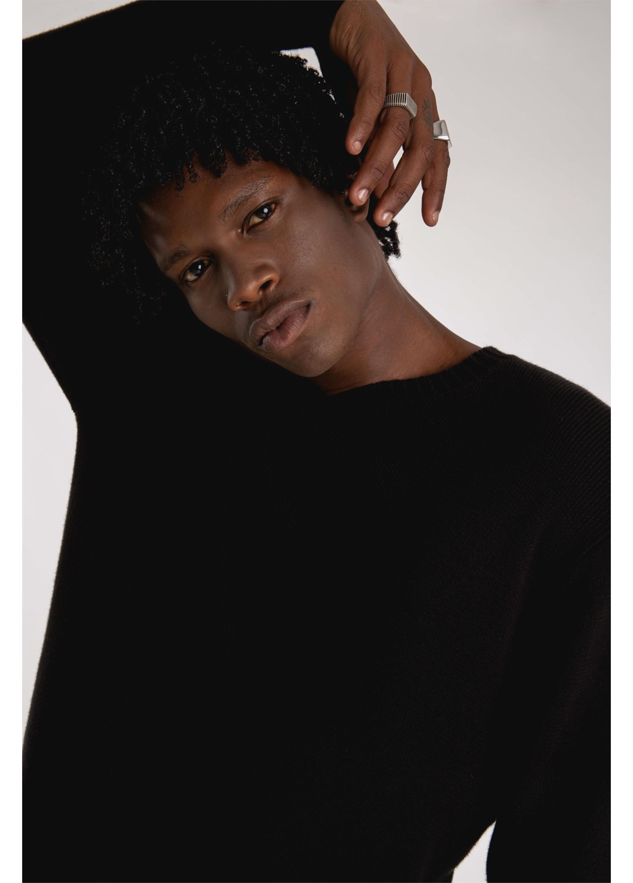 Tricot Heavy Sweater Preto