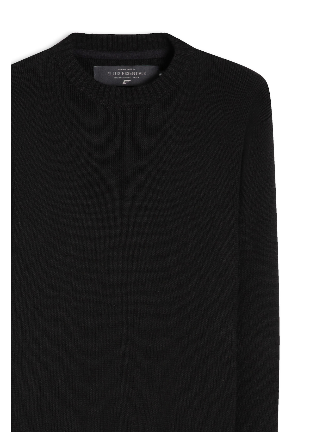 Tricot Heavy Sweater Preto