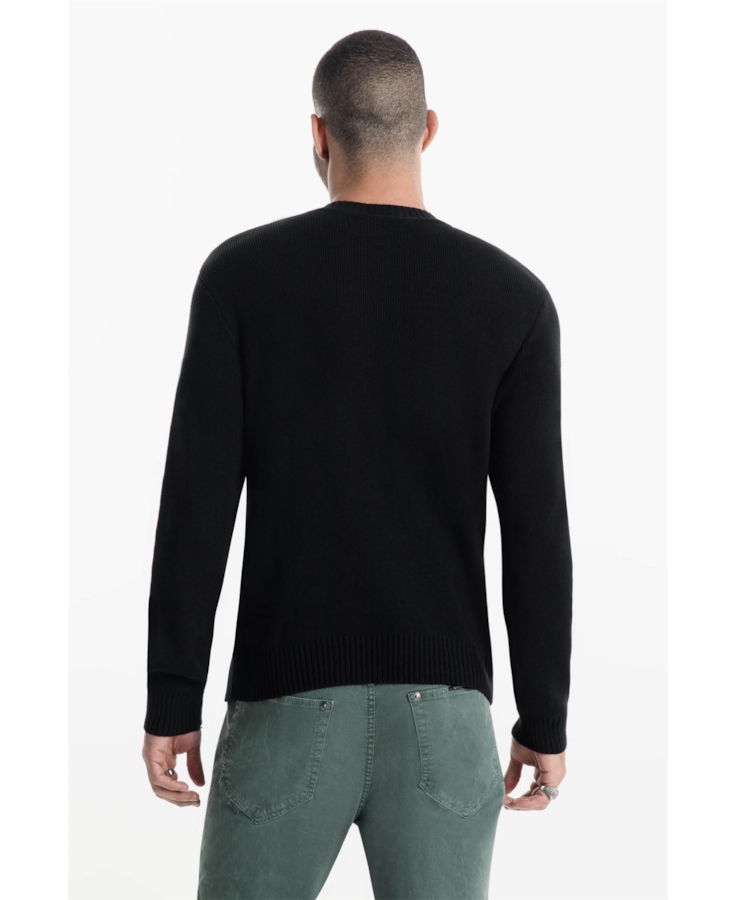 Tricot Heavy Sweater Preto