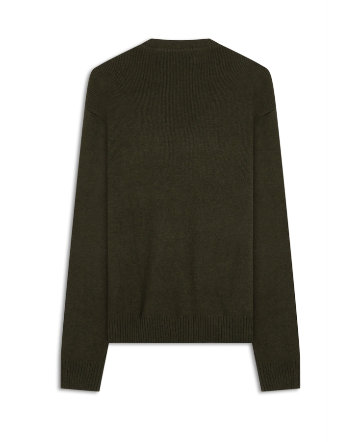 Tricot Heavy Sweater Verde Militar