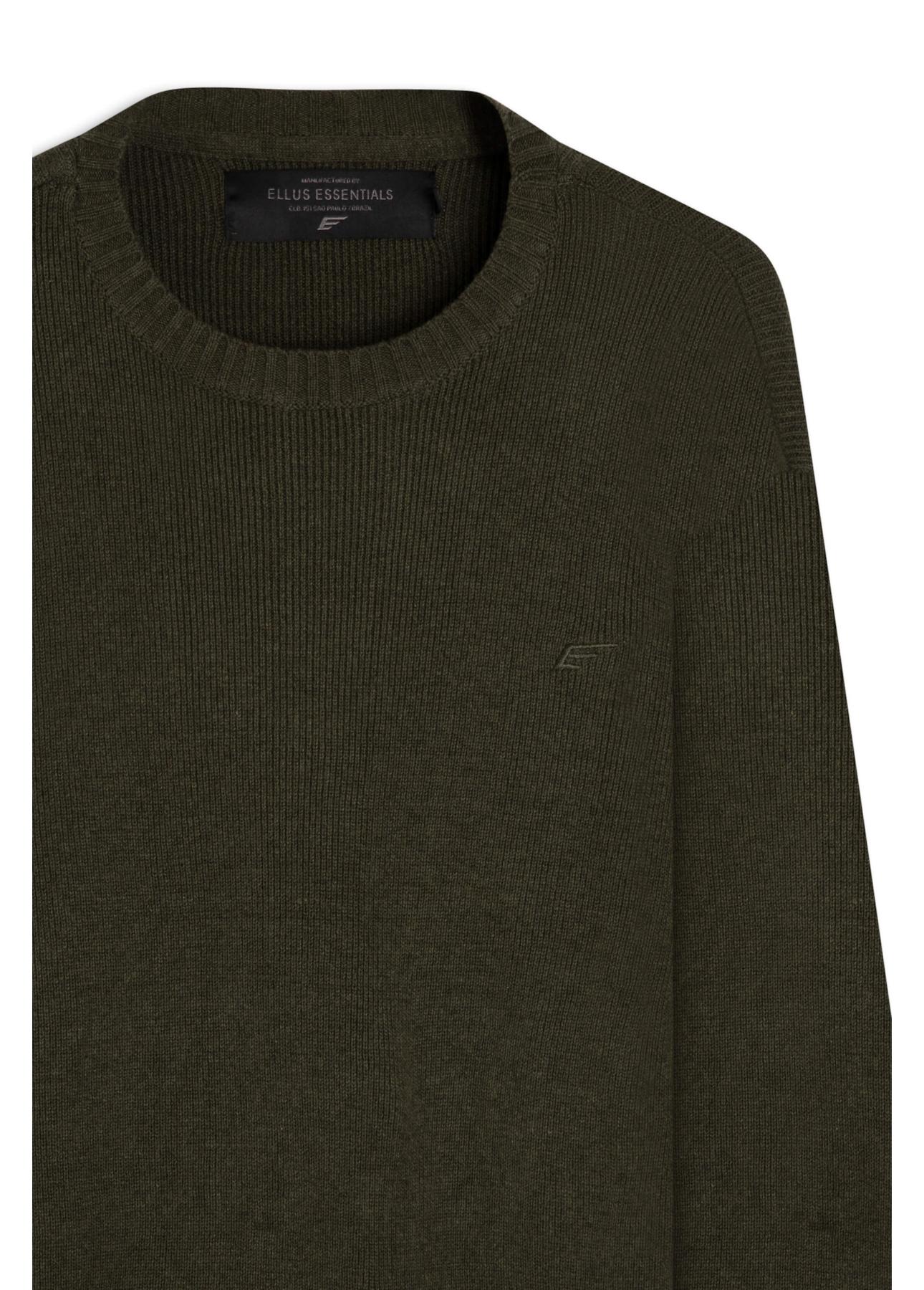 Tricot Heavy Sweater Verde Militar