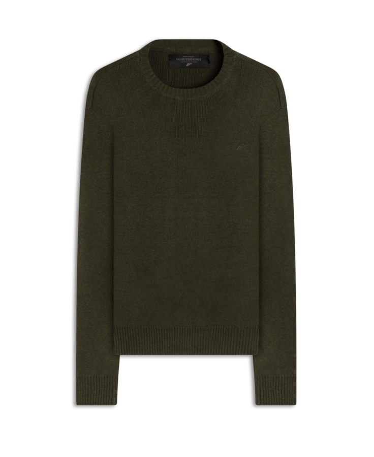 Tricot Heavy Sweater Verde Militar