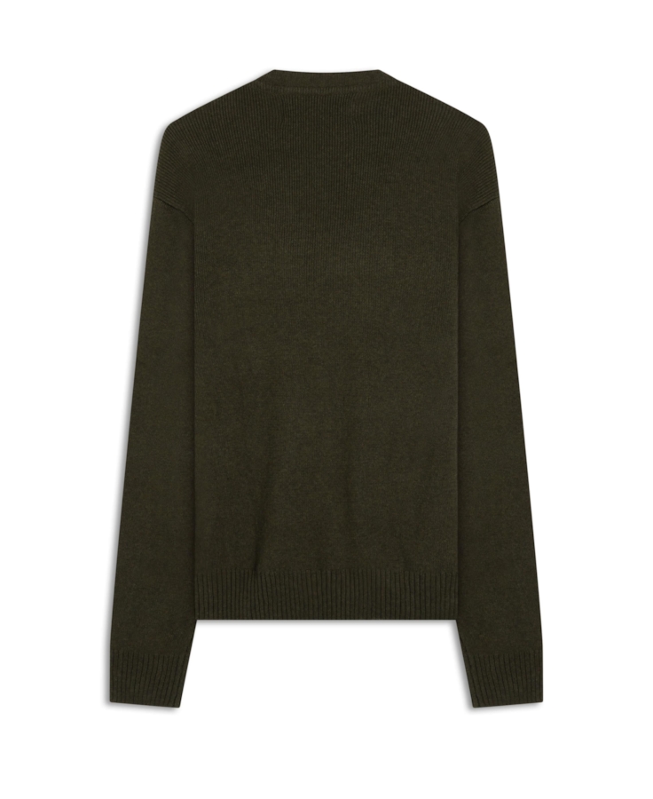Tricot Heavy Sweater Verde Militar