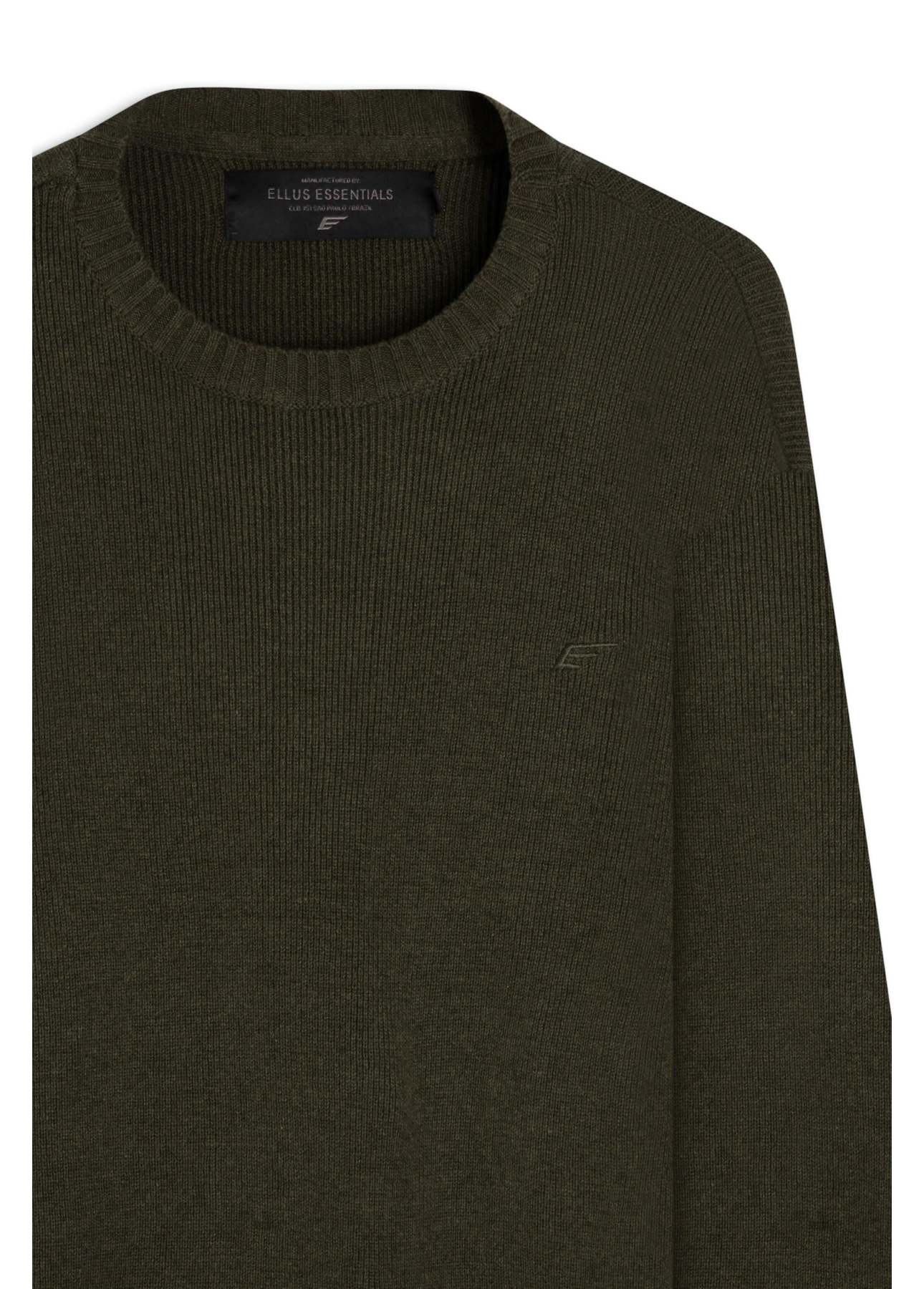 Tricot Heavy Sweater Verde Militar