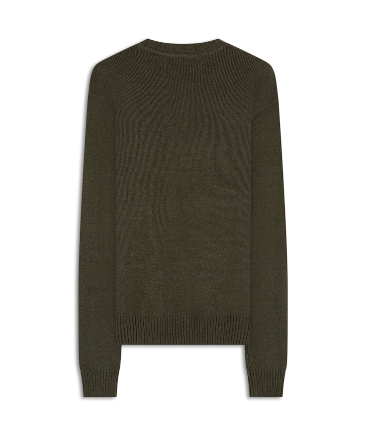 Tricot Heavy Sweater Verde Militar