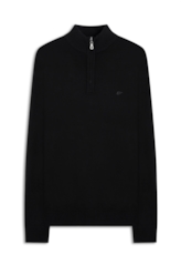 Tricot Jersey Sweater Preto