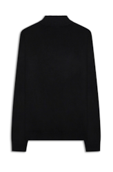 Tricot Jersey Sweater Preto
