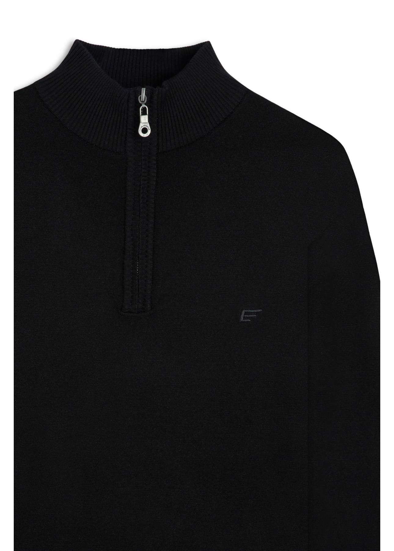 Tricot Jersey Sweater Preto