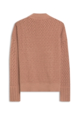 Tricot Knit Stitches Blush Mescla