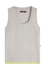 Tricot  Knit Tex Piping Natural