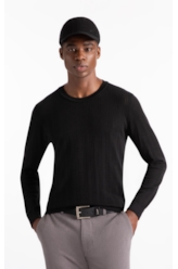 Tricot Knit York Triple Preto