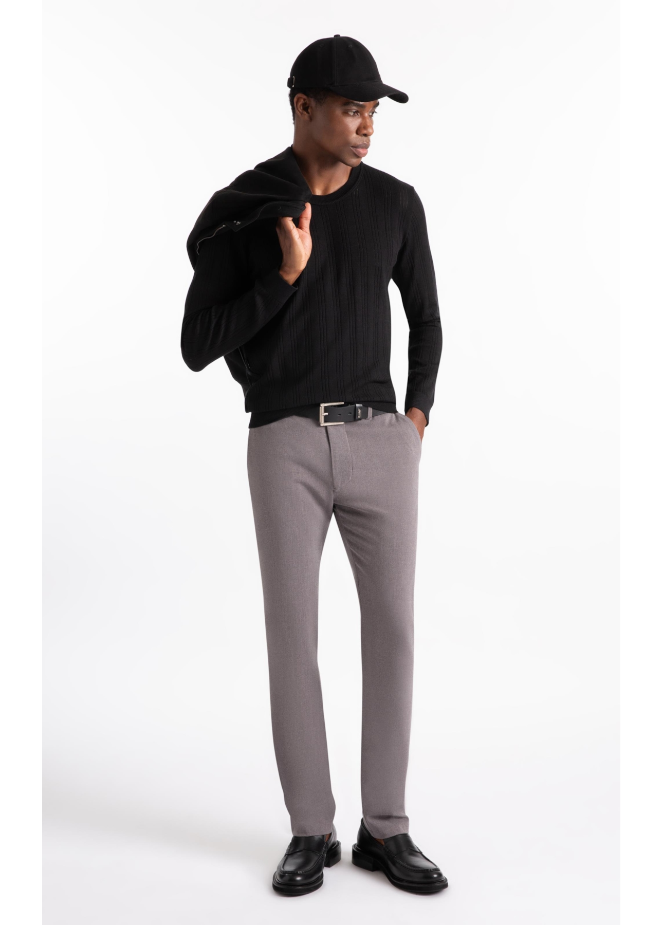 Tricot Knit York Triple Preto