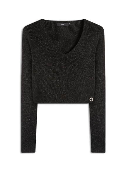 Tricot Modal Shine Shine Preto