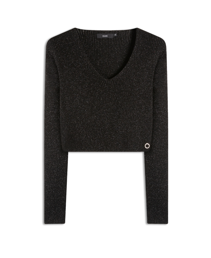Tricot Modal Shine Shine Preto