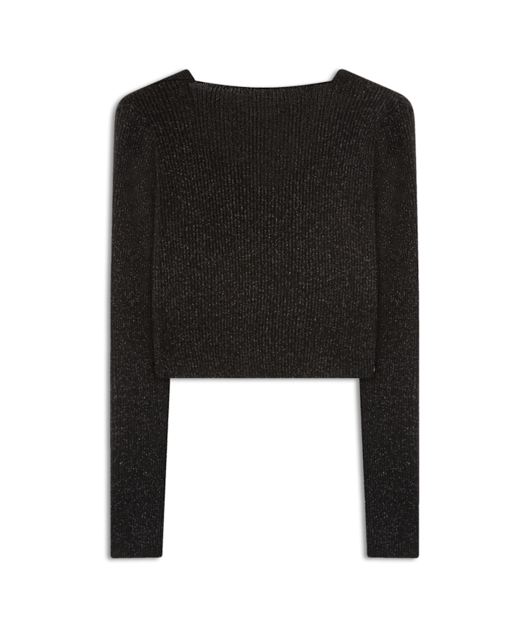 Tricot Modal Shine Shine Preto