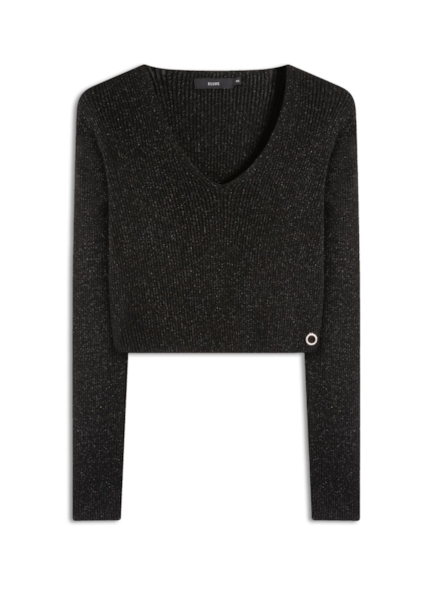 Tricot Modal Shine Shine Preto