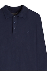 Tricot Polo Sweater Dark Navy