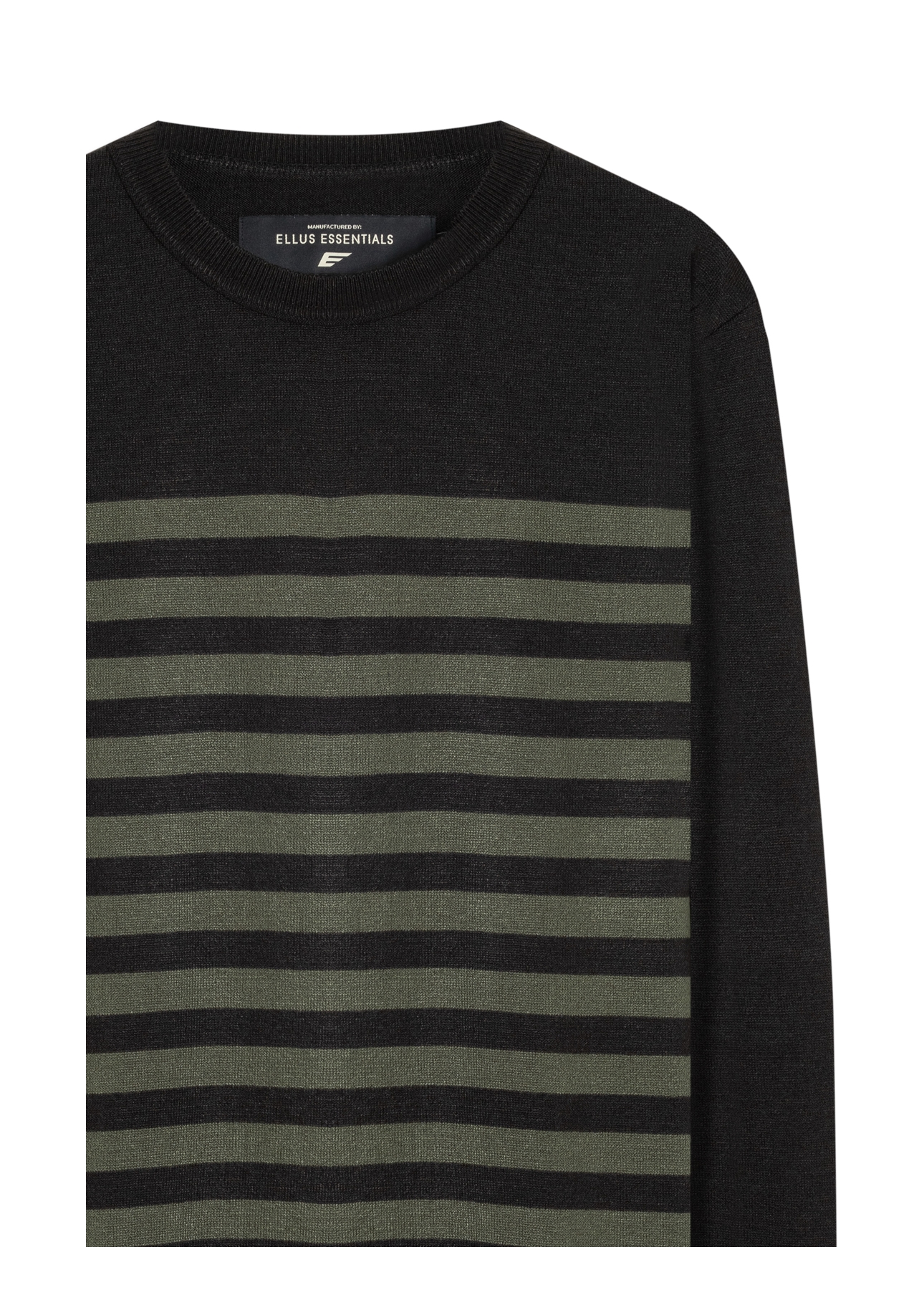 Tricot Power Knit Stripes Verde Militar